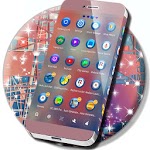 New 2018 3D Launcher Theme icon