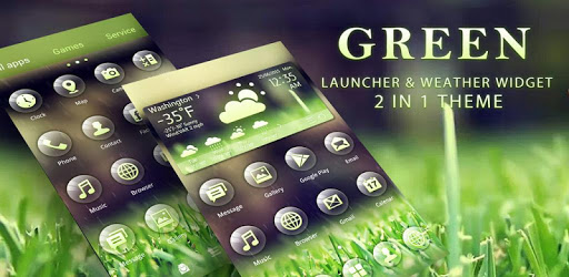 (FREE) Green 2 In 1 Theme pc screenshot (FREE) Green 2 In 1 Theme pc screenshot