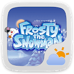 Snowman Theme GO Weather EX icon
