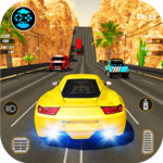 Racing in Highway Car 2018: City Traffic Top Racer icon