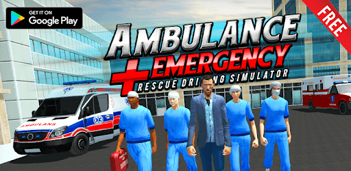 911 Ambulance City Rescue: Emergency Driving Game pc screenshot