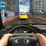 City Traffic Car Taxi Driving Rush icon