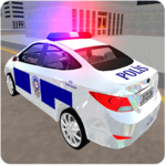Real Police Car Driving Simulator 3D icon