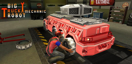 Big Muscular Truck Robot Mechanic Car Workshop pc screenshot Big Muscular Truck Robot Mechanic Car Workshop pc screenshot