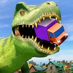 Deadly Dinosaur Battle Attack City icon