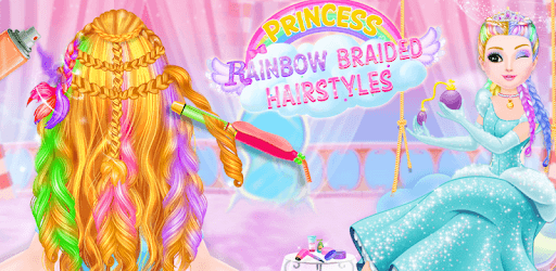 Rainbow Braided Hair Salon-Hairstyle By Number pc screenshot Rainbow Braided Hair Salon-Hairstyle By Number pc screenshot