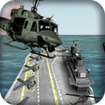 Frontline airforce shooting gunner helicopter 3d icon