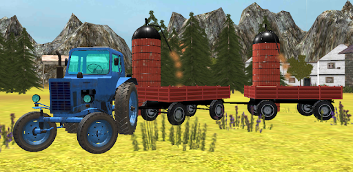 Classic Tractor 3D: Barley Transport pc screenshot Classic Tractor 3D: Barley Transport pc screenshot
