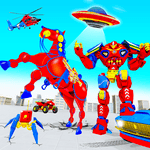 Flying Horse Robot ATV Quad Bike - Car Robot Games icon