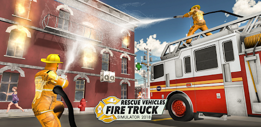 American Firefighter Rescue Fire Truck Driving pc screenshot