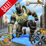 Super Hero Panther Robot Crime City Rescue Mission icon