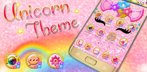 Glisten Unicorn Pinky Theme pc screenshot Glisten Unicorn Pinky Theme pc screenshot