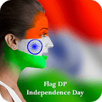 Flag DP 15 August Independence Day icon