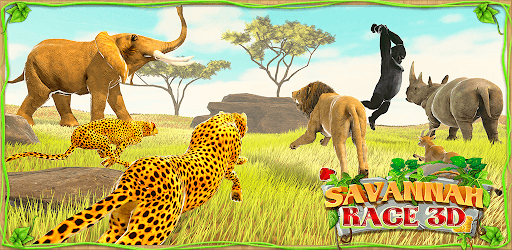 Savanna Animal Racing 3D: Wild Animal Games pc screenshot Savanna Animal Racing 3D: Wild Animal Games pc screenshot