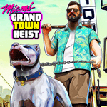 Real Miami Gangster Grand City: Crime Simulator 3D icon