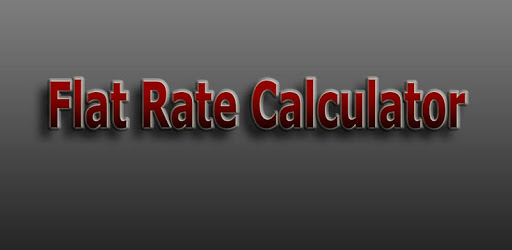 Flat Rate Calculator pc screenshot Flat Rate Calculator pc screenshot