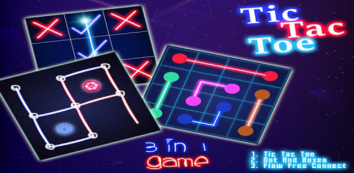 3 In 1 Games Tic Tac Toe Glow pc screenshot 3 In 1 Games Tic Tac Toe Glow pc screenshot