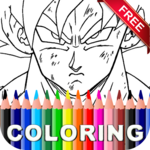 Dragon Ball Coloring Book Free icon