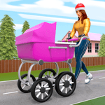 Virtual Happy Family Mother Simulator: Family Life icon