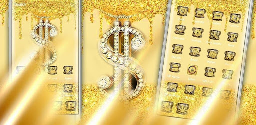 Golden Luxury Theme pc screenshot