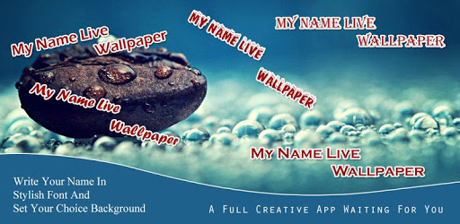My Name Live Wallpaper pc screenshot