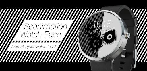 Scanimation Watch Face pc screenshot Scanimation Watch Face pc screenshot