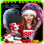 Christmas New Year 2018 Photo Frame icon