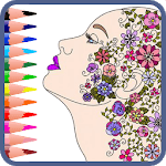 🎨 Mandala coloring book for adults icon