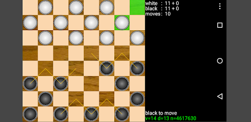 Checkers for Android pc screenshot Checkers for Android pc screenshot