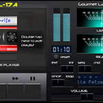 Alps GL-17A folder track player VU-meter icon