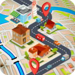GPS Traffic Route Finder & Route Direction icon