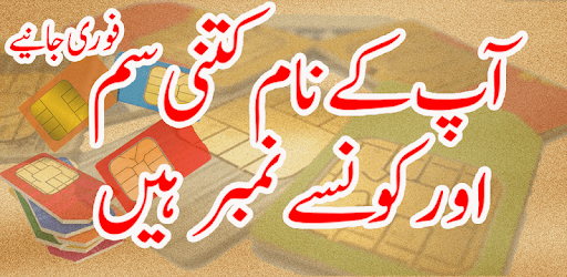 Sim Information System By CNIC Number pc screenshot