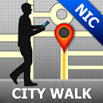 Nicosia Map and Walks icon
