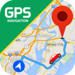 GPS Navigation - Route Finder, Direction, Road Map icon