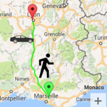 Driving Direction Route icon