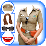 Women Police Suit Photo Editor icon