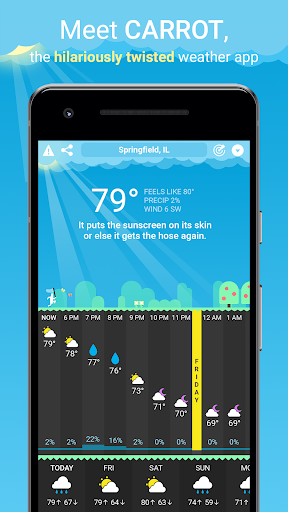 CARROT Weather pc screenshot