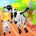 Pets Runner Game - Farm Simulator icon