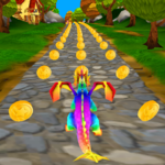 Flying Dragon Run - Dragon World Dino Simulator icon