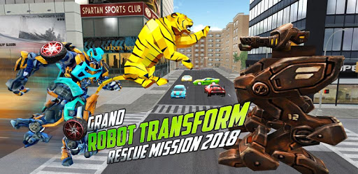 Grand Robot Transformation Tiger : Robot Car pc screenshot Grand Robot Transformation Tiger : Robot Car pc screenshot