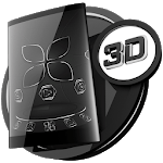 Soft Touch Black theme for Next Launcher icon