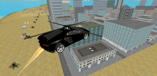 Flying  Helicopter Car 3D Free pc screenshot