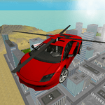 Flying  Helicopter Car 3D Free for pc icon