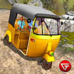 Uphill Tuk Tuk Crazy Rickshaw Game 3D icon