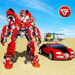 US Robot Transform Car: Robot Transport Games 2018 for pc icon