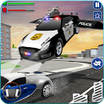 Flying Car Chase Driving Simulator : Cop Car Games for pc icon