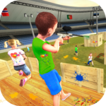 Kids Paintball Combat Shooting Training Arena icon
