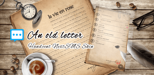 Old letter skin for Next SMS pc screenshot Old letter skin for Next SMS pc screenshot