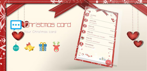 Christmas card skin (Next SMS) pc screenshot Christmas card skin (Next SMS) pc screenshot