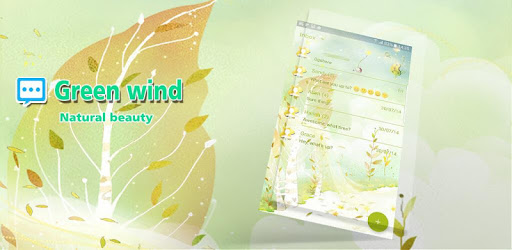 Green win Next SMS Skin pc screenshot Green win Next SMS Skin pc screenshot